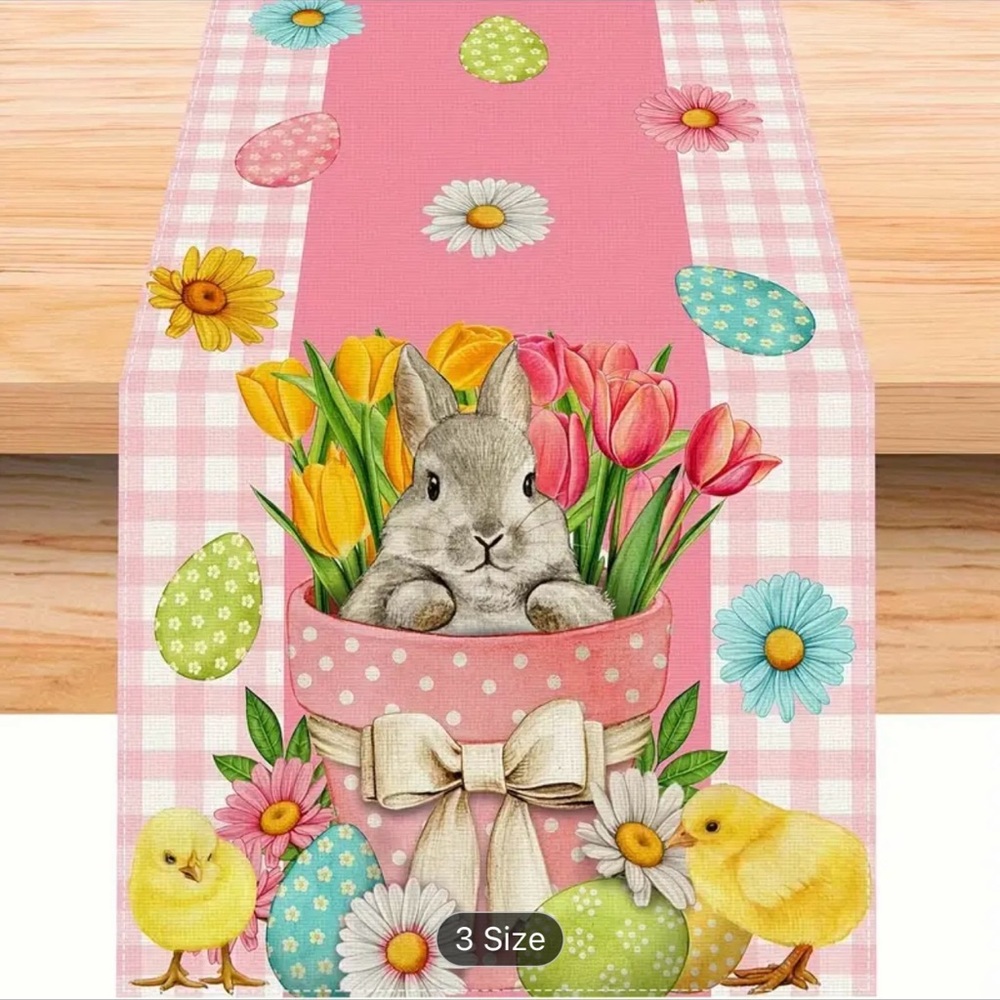 Bunny Table Runner